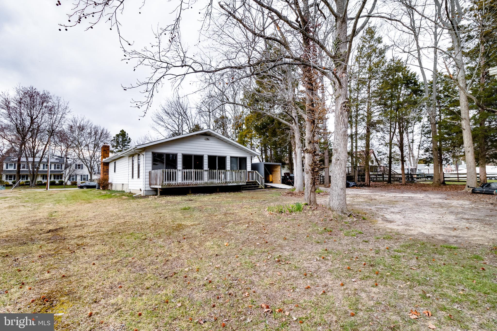 13105 Choptank Road Middle River, MD 21220 - Photo 40 of 47 Rear Photo- Deck off of the Sun Room