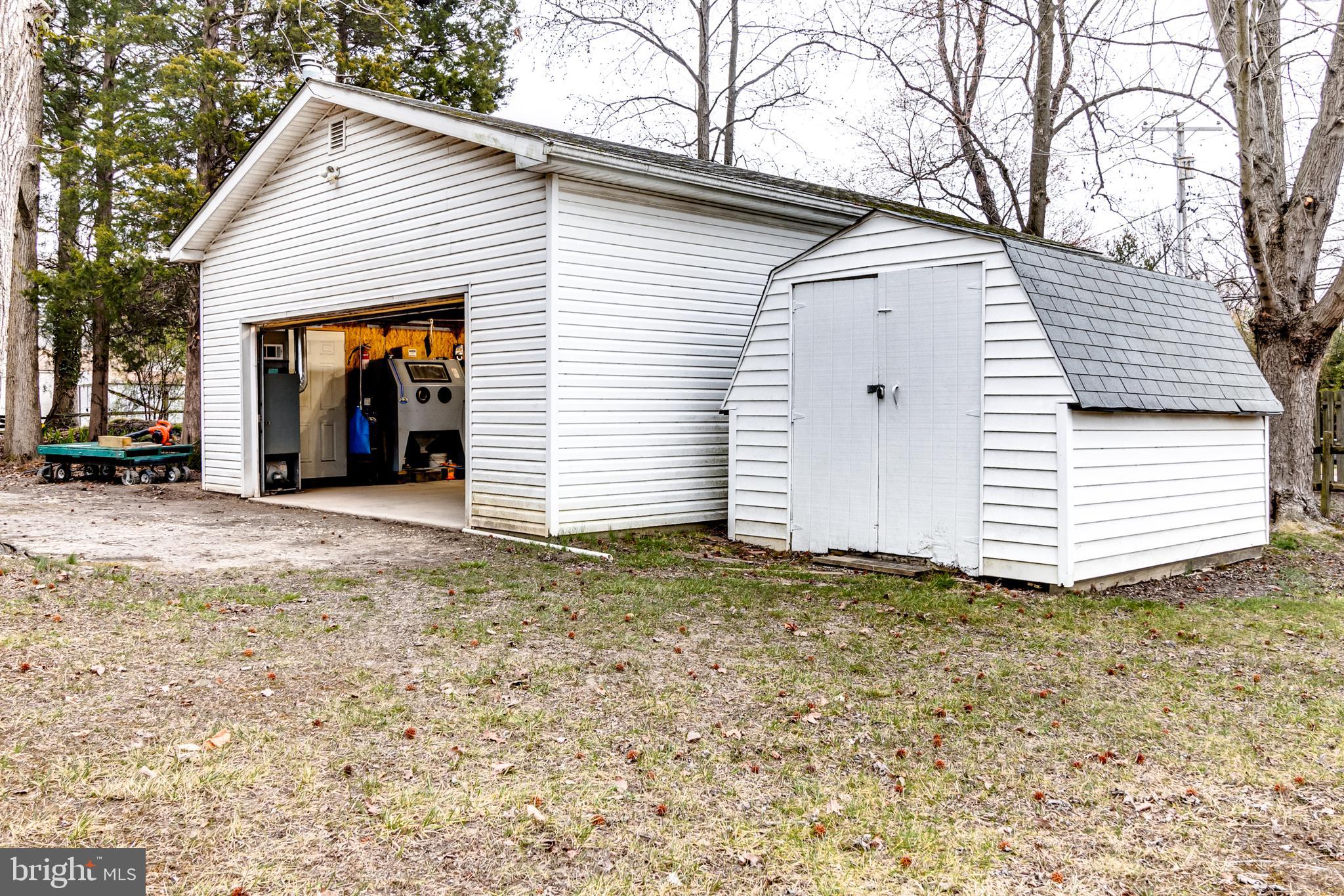 13105 Choptank Road Middle River, MD 21220 - Photo 43 of 47 Oversized 2 car garage and the Shed Stays