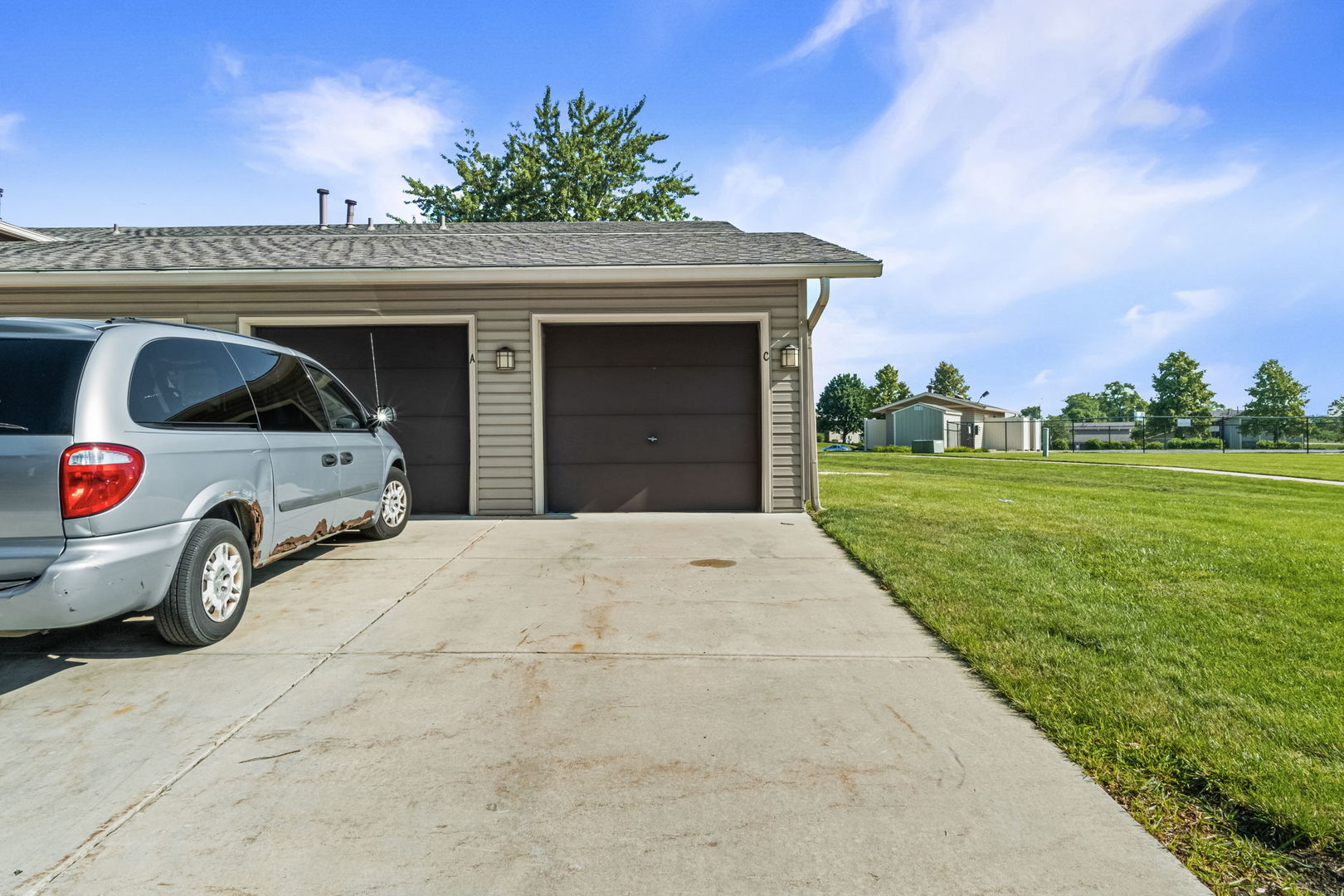 5880 Rembrandt Court, Unit C Hanover Park, IL 60133 - Photo 2 of 22 a view of a backyard space of a house