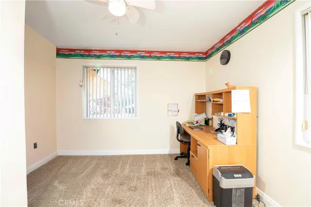 a workspace with a window