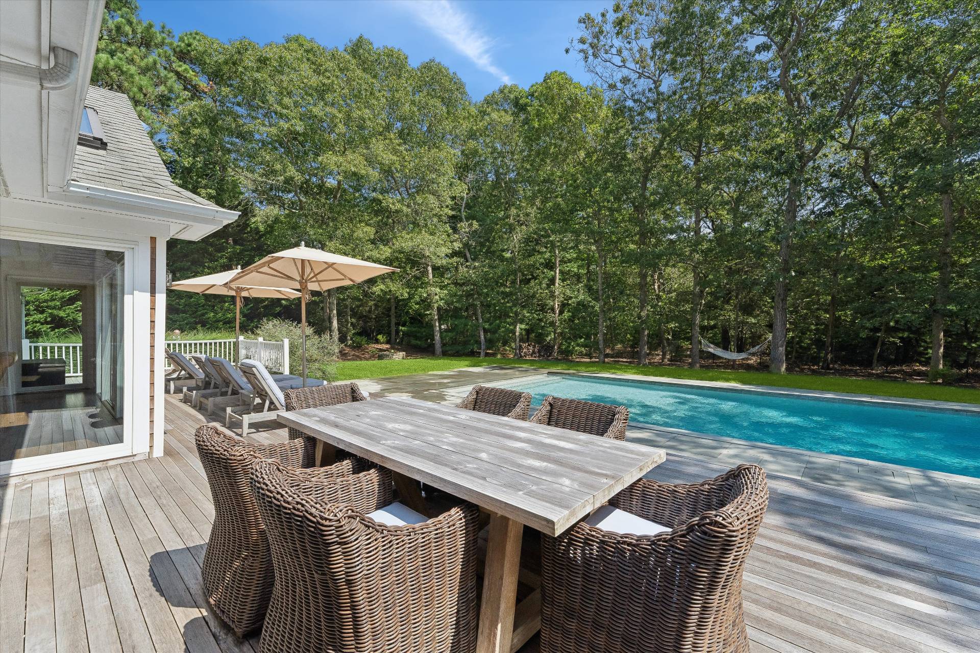 18 Old Fields Lane Quogue, NY 11959 - Photo 24 of 34 a view of deck with patio