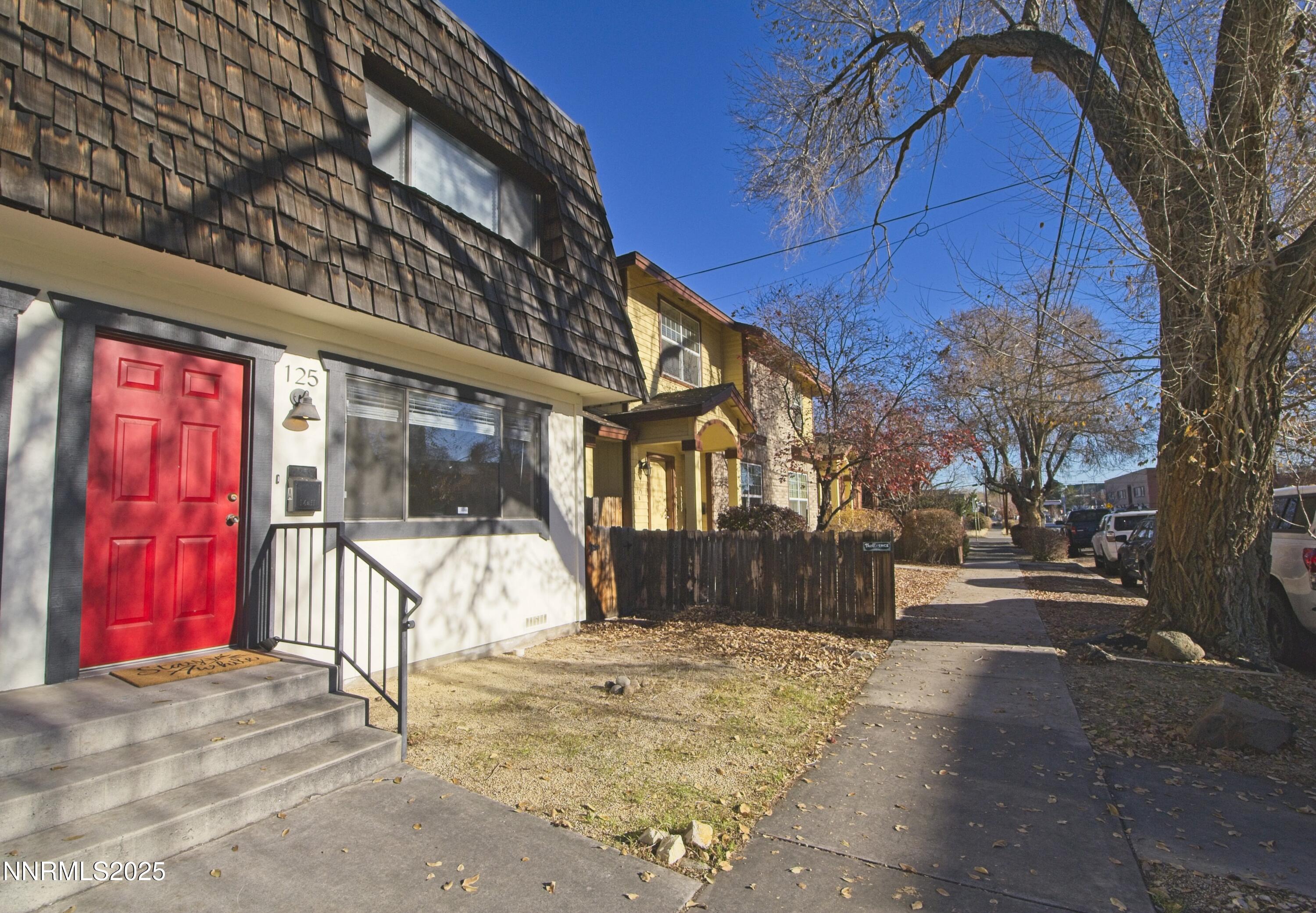125 Mary Street, Unit A Reno, NV 89509 - Photo 2 of 22 a view of a building with a yard