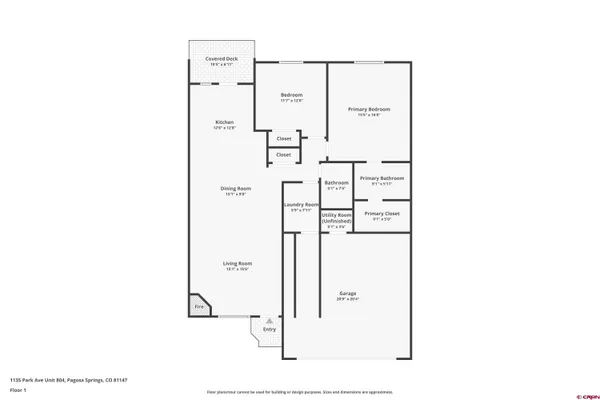 $537,900 | 1135 Park Avenue, Unit 804, Pagosa Springs, CO 81147
