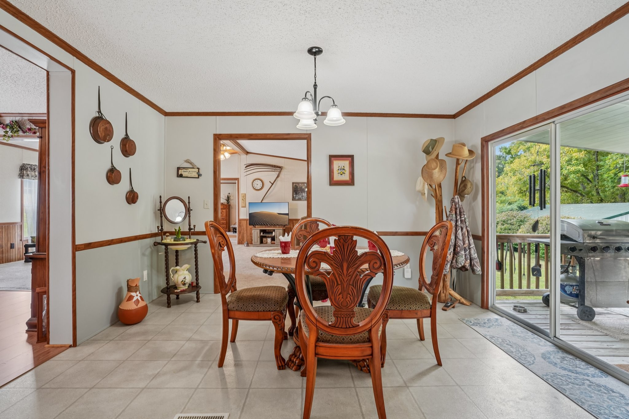 1765 Williamson Branch Road Vanleer, TN 37181 - Photo 18 of 59 a dining room with furniture and window