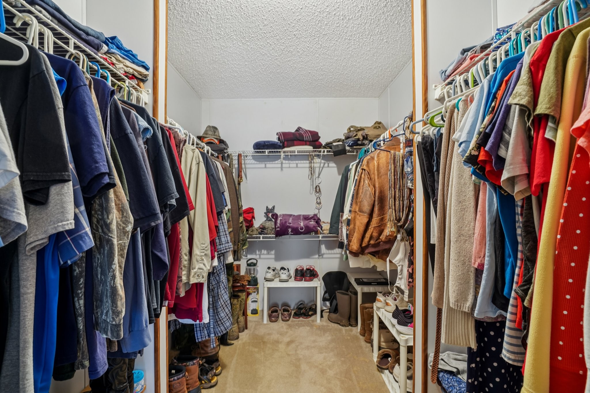1765 Williamson Branch Road Vanleer, TN 37181 - Photo 23 of 59 a view of walk in closet with clothes