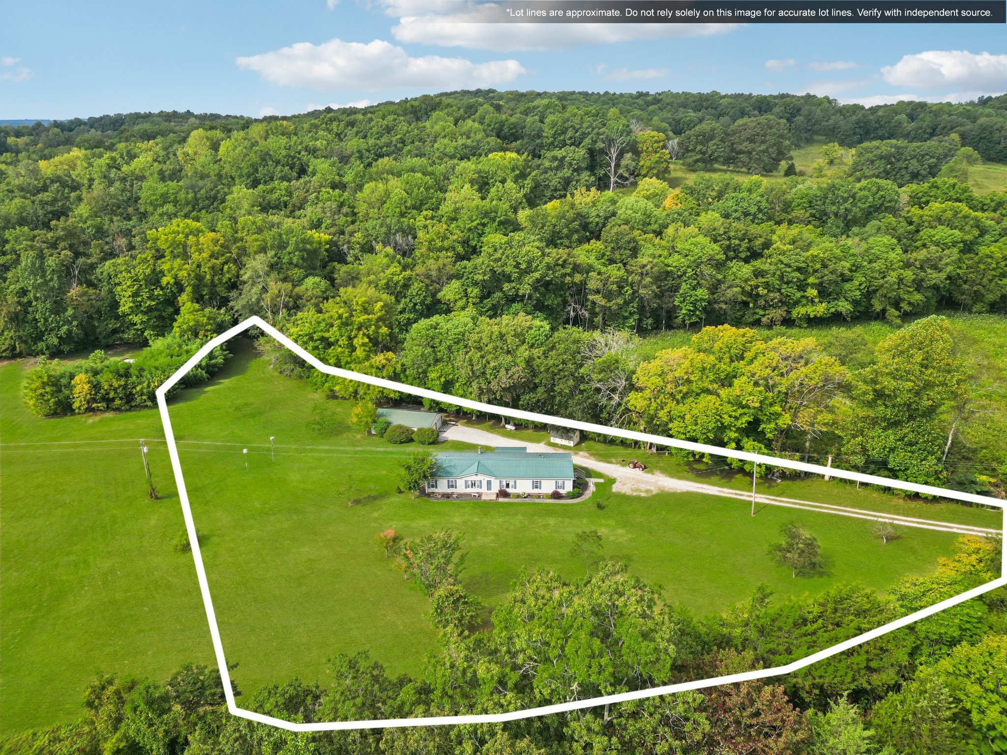 1765 Williamson Branch Road Vanleer, TN 37181 - Photo 37 of 59 a view of a yard with a swimming pool