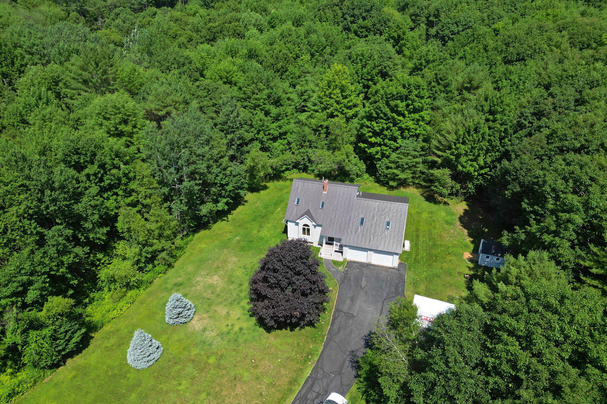 30 Gesner Road Buckfield, ME 04220 - Photo 11 of 48 View of front yard