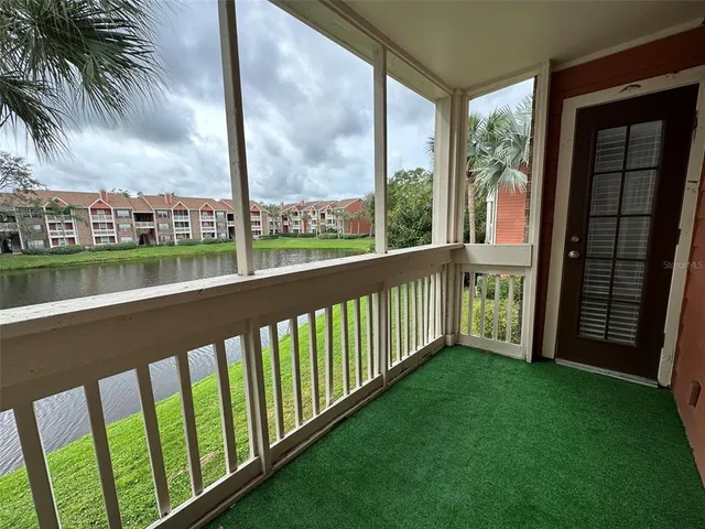 a city view from balcony
