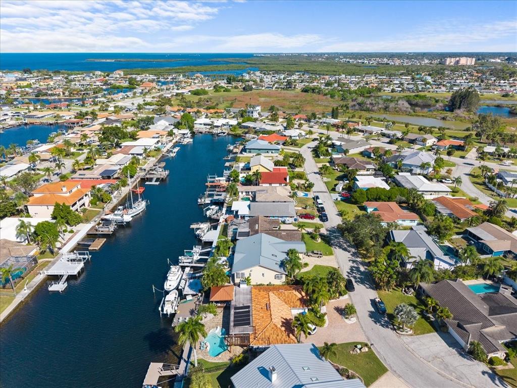 5028 Ensign Loop New Port Richey, FL 34652 - Photo 63 of 76 an aerial view of residential houses with outdoor space