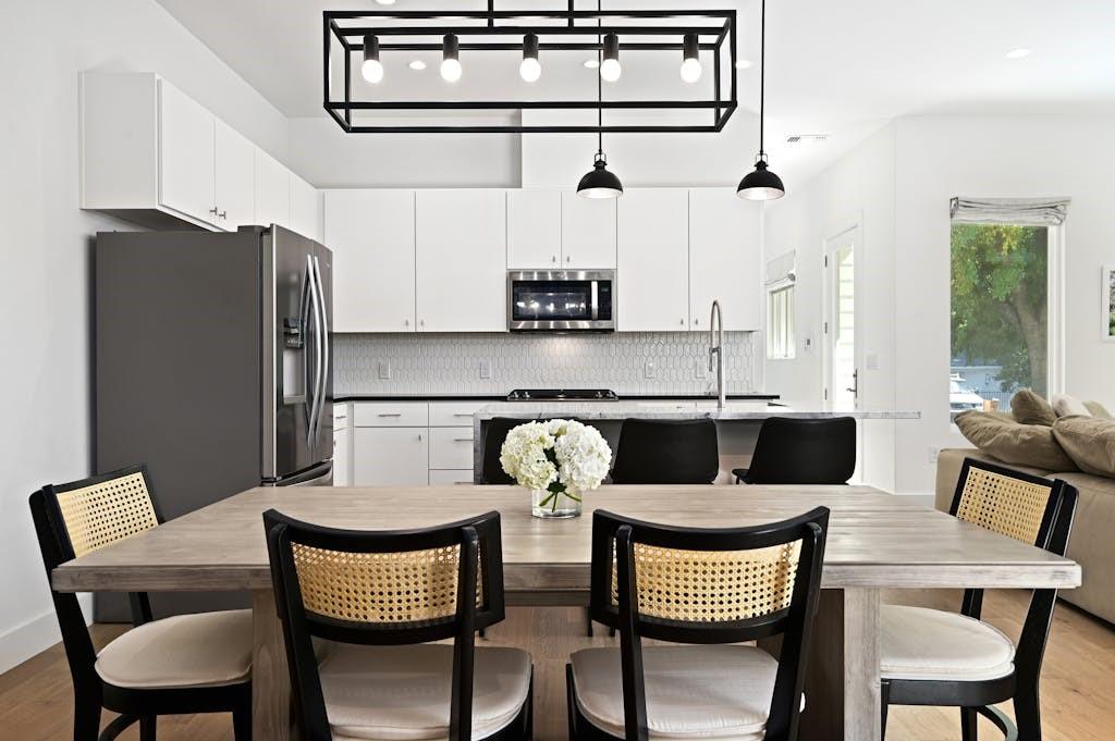 5212 Huisache Street, Unit 2 Austin, TX 78751 - Photo 14 of 30 Dining area featuring light wood-type flooring