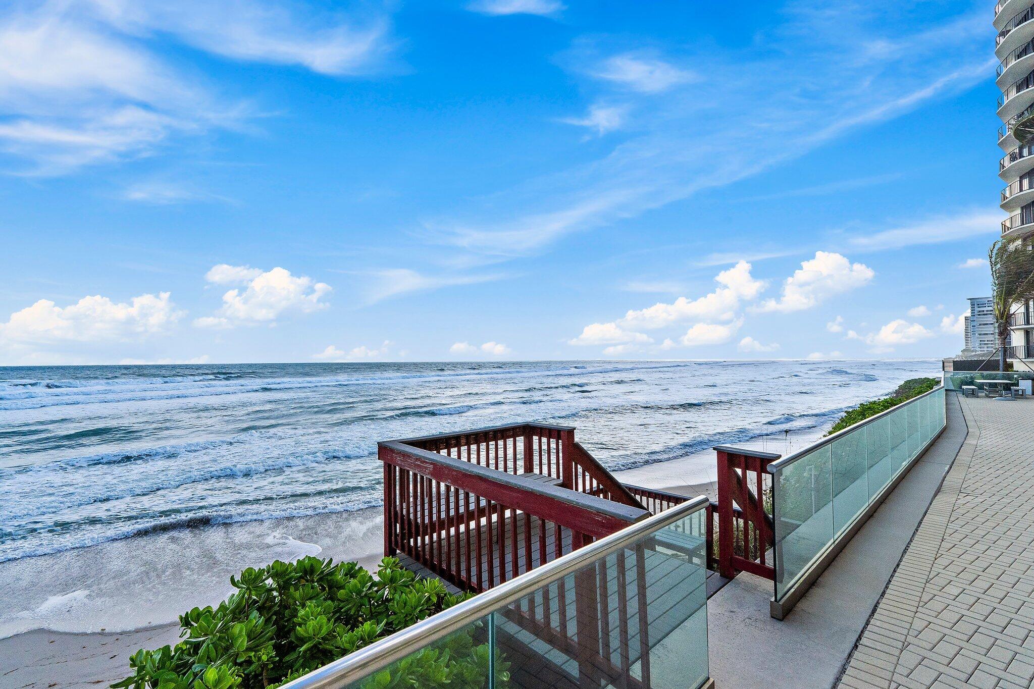 Undisclosed Address Singer Island, FL 33404 - Photo 35 of 77 a view of terrace with seating space