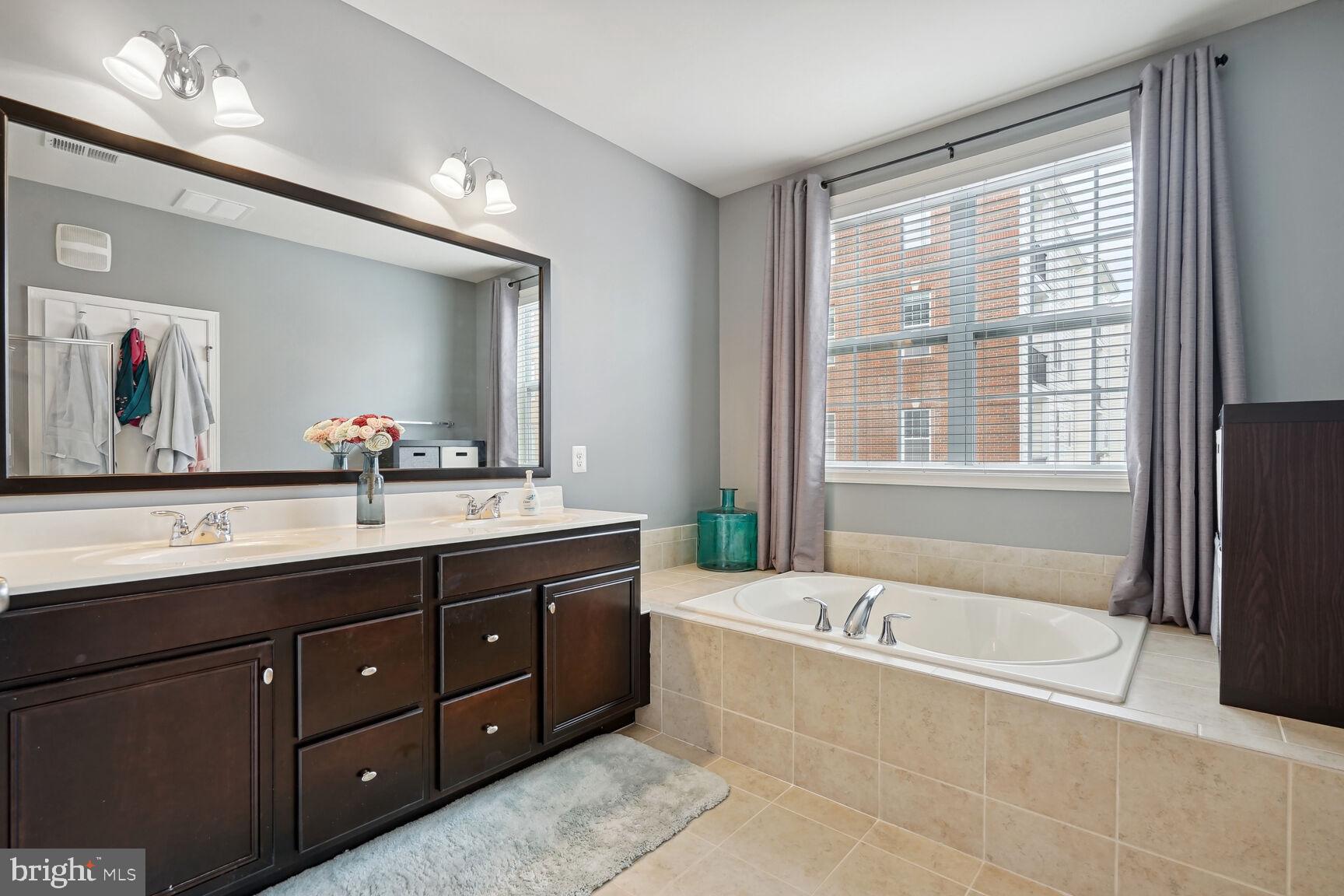 23485 Logans Ridge Terrace Ashburn, VA 20148 - Photo 7 of 13 Primary bath with soaking tub