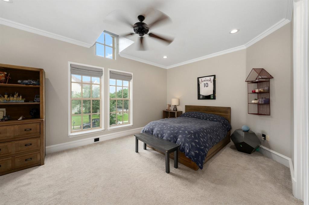 2101 Vail Road Southlake, TX 76092 - Photo 31 of 40 a bed room with a bed and a window