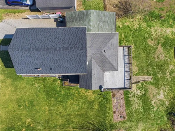 front view of house with a yard