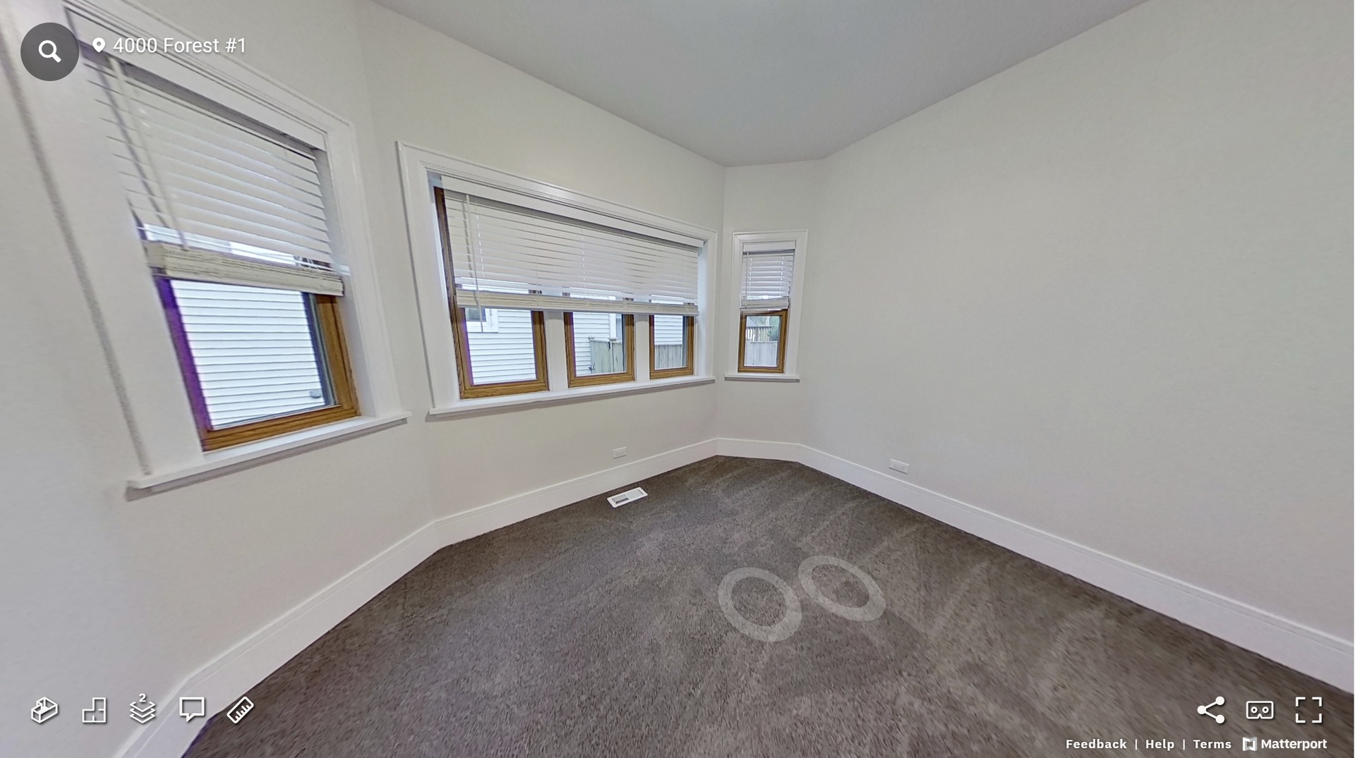 4000 Forest Avenue, Unit 1 Brookfield, IL 60513 - Photo 7 of 10 a view of an empty room with a window
