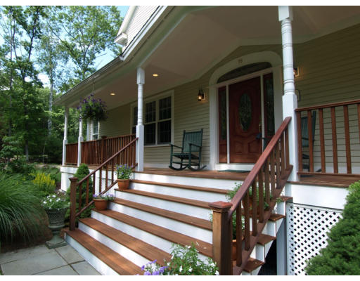 18 Corn Road Bolton, MA 01740 - Photo 2 of 12 a view of house with wooden floor and a potted plant