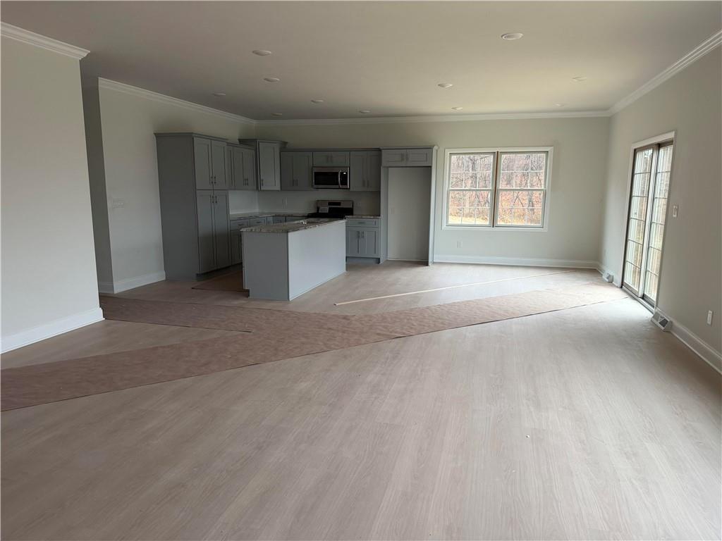 306 Hunters Crossing Canonsburg, PA 15317 - Photo 20 of 27 a view of a kitchen with a sink a refrigerator and window