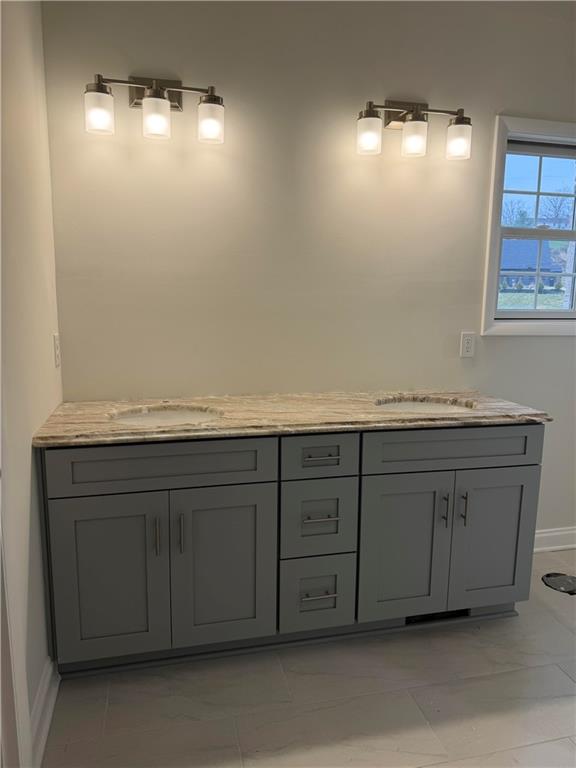306 Hunters Crossing Canonsburg, PA 15317 - Photo 21 of 27 a bathroom with a sink and a mirror