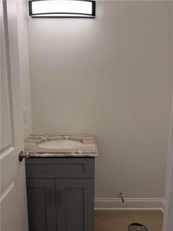 306 Hunters Crossing Canonsburg, PA 15317 - Photo 23 of 27 a bathroom with a granite countertop sink and a white stove