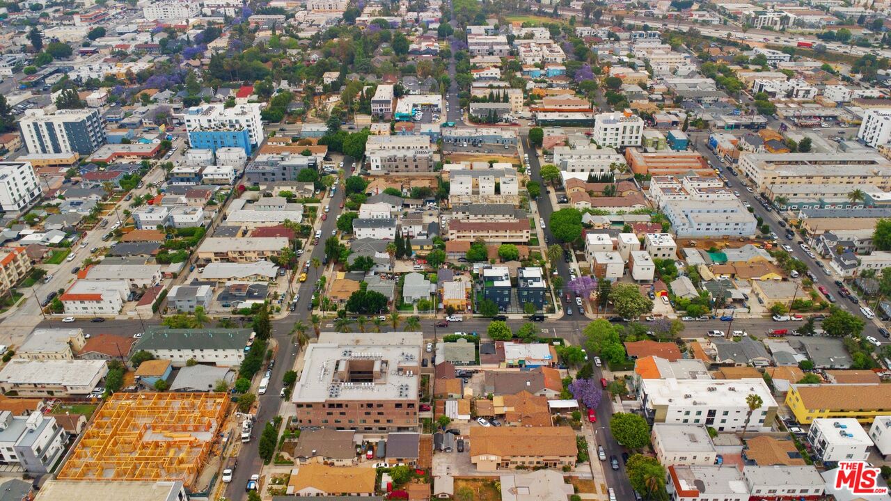4713 Clinton Street Los Angeles, CA 90004 - Photo 22 of 25 an aerial view of a city