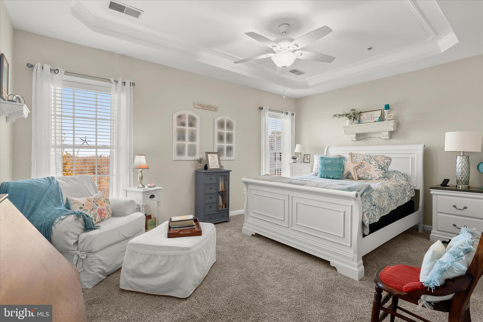 1406 Joppa Forest Drive, Unit 16 Joppa, MD 21085 - Photo 33 of 51 Primary Bedroom Suite with Tray Ceiling