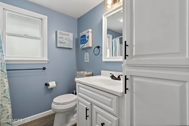 a view of swimming pool with an ocean view