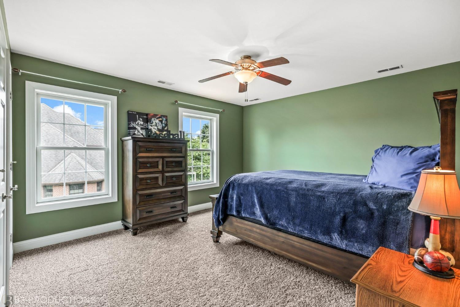 1825 Bramble Trace Chesterton, IN 46304 - Photo 20 of 30 a bedroom with a bed and a window