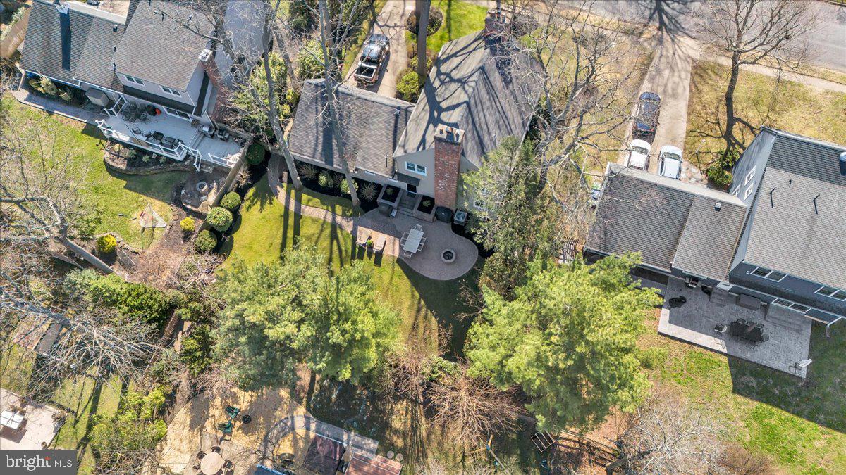126 Ashford Road Cherry Hill, NJ 08003 - Photo 43 of 43 an aerial view of residential house with outdoor space and trees all around