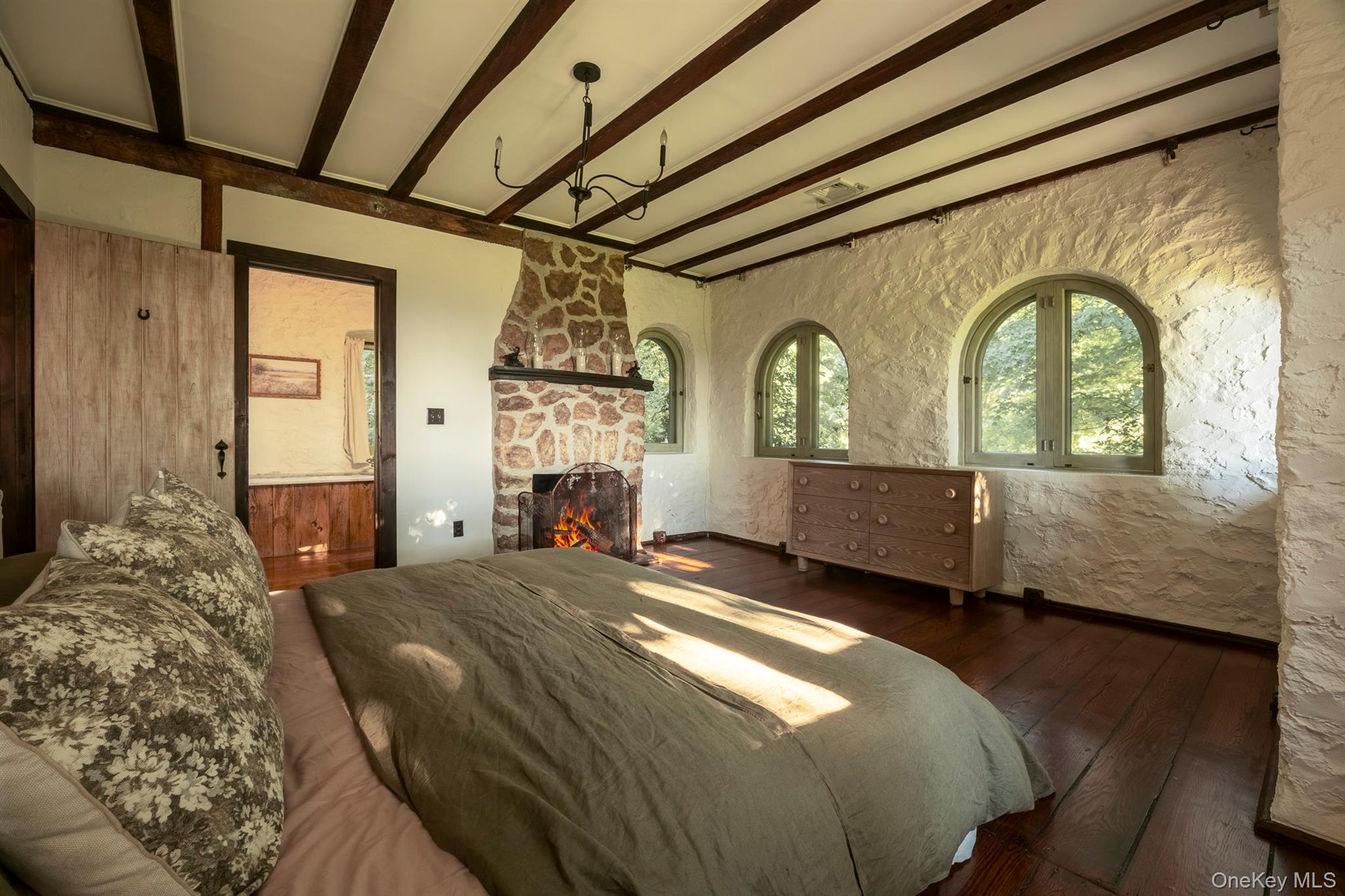 299 Starr Ridge Road Brewster, NY 10509 - Photo 28 of 50 Primary Bedroom Suite with Fireplace