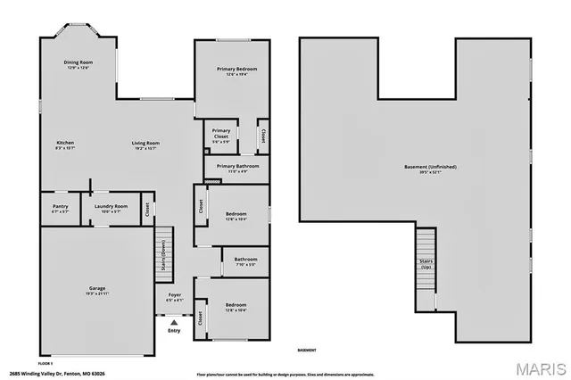 $389,000 | 2685 Winding Valley Drive, Fenton, MO 63026