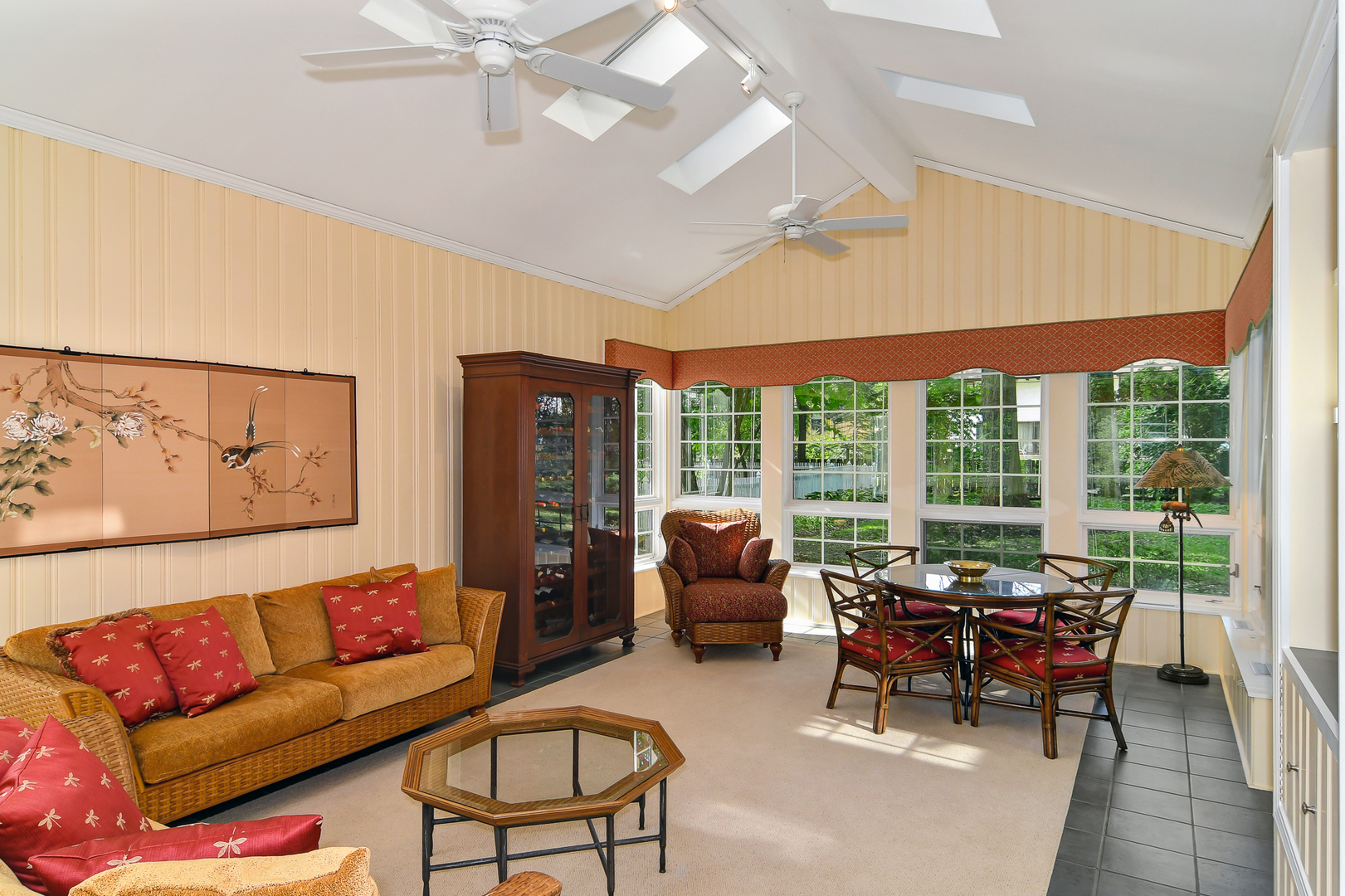 1124 Woodview Road Burr Ridge, IL 60527 - Photo 12 of 27 a living room with furniture and a large window