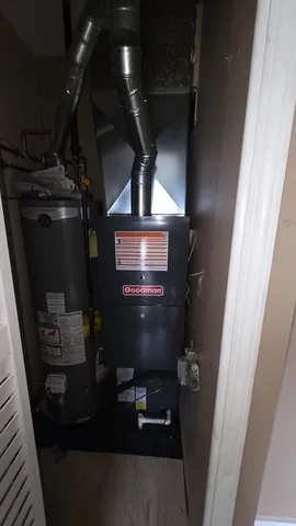 a close view of water heater