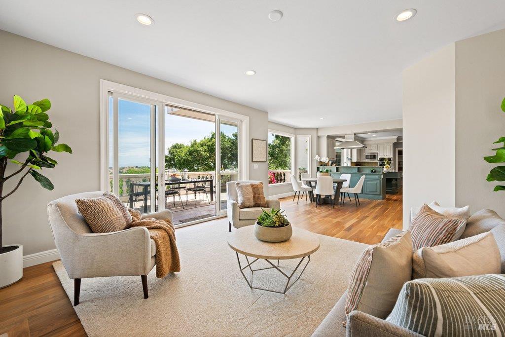 82 McNear Drive San Rafael, CA 94901 - Photo 27 of 54 a living room with furniture and a large window