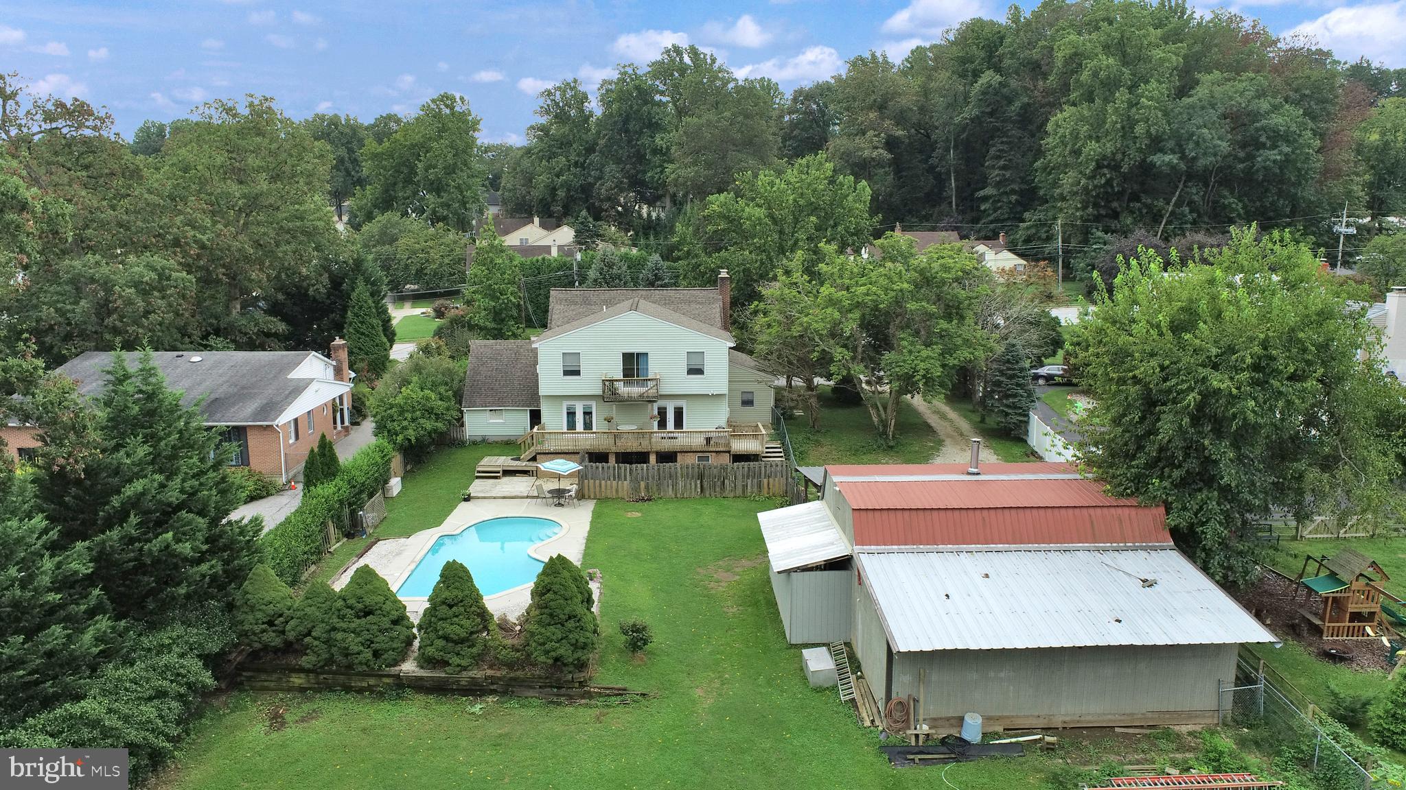 226 West Timonium Road Lutherville-Timonium, MD 21093 - Photo 40 of 56 Expansive 3/4+ acre lot w/ Barn and In-ground Pool