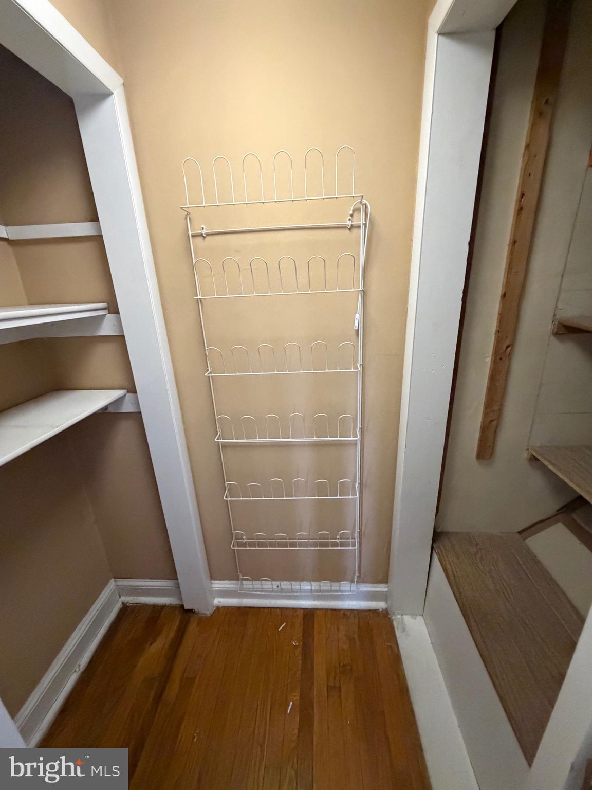 868 Fairfax Road Drexel Hill, PA 19026 - Photo 11 of 16 a view of walk in closet with empty racks