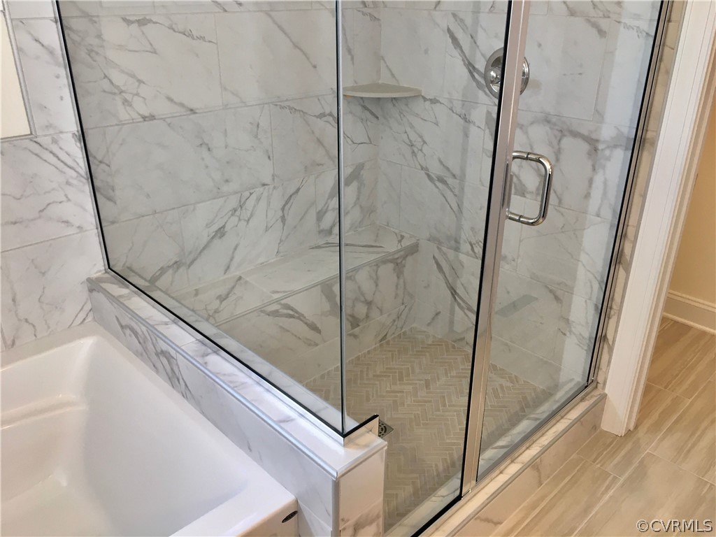 8423 Bishops Park Drive Mechanicsville, VA 23116 - Photo 11 of 17 a bathroom with a shower