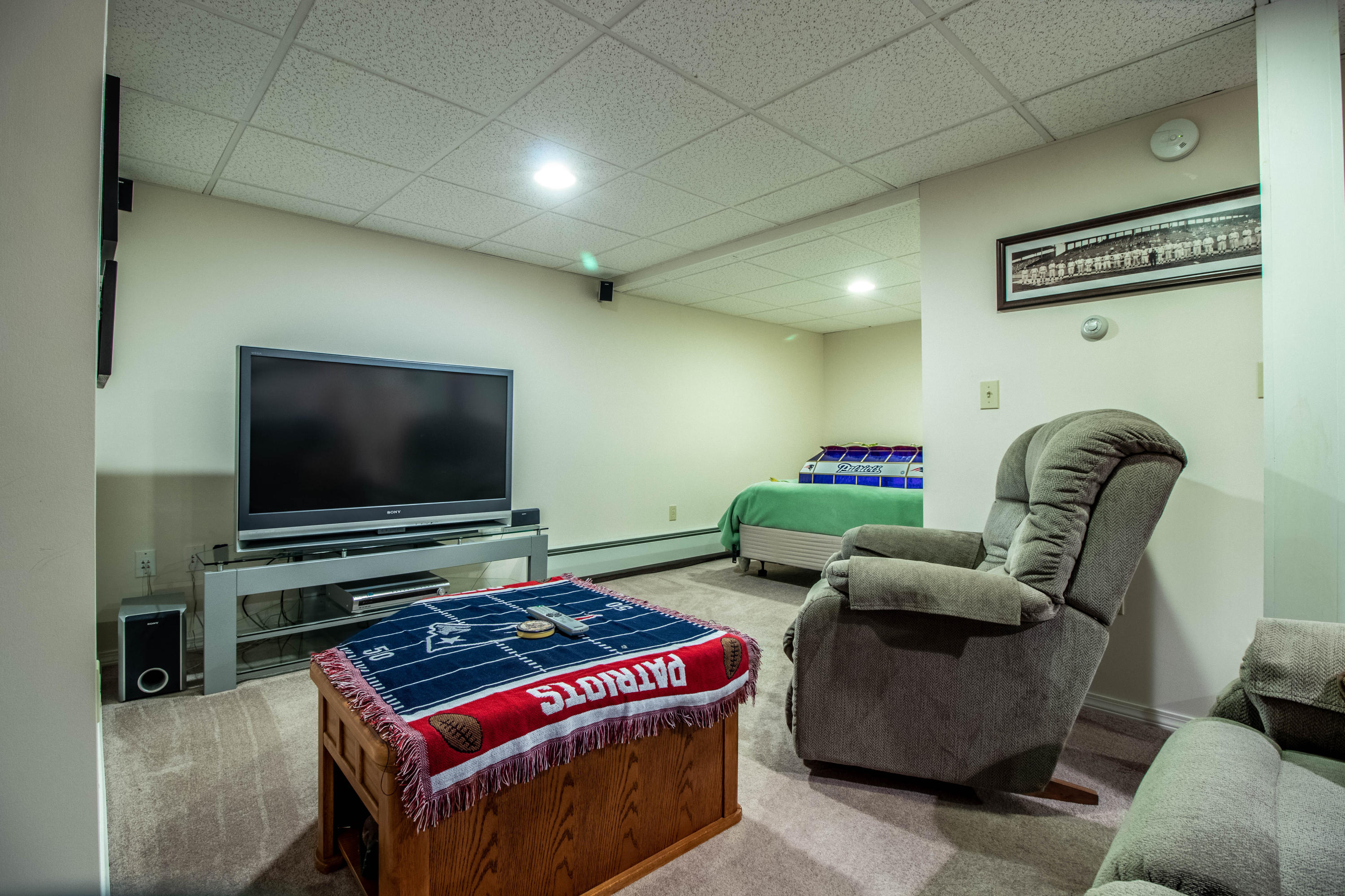 513 Sand Pond Road Limington, ME 04049 - Photo 26 of 37 finished basement room