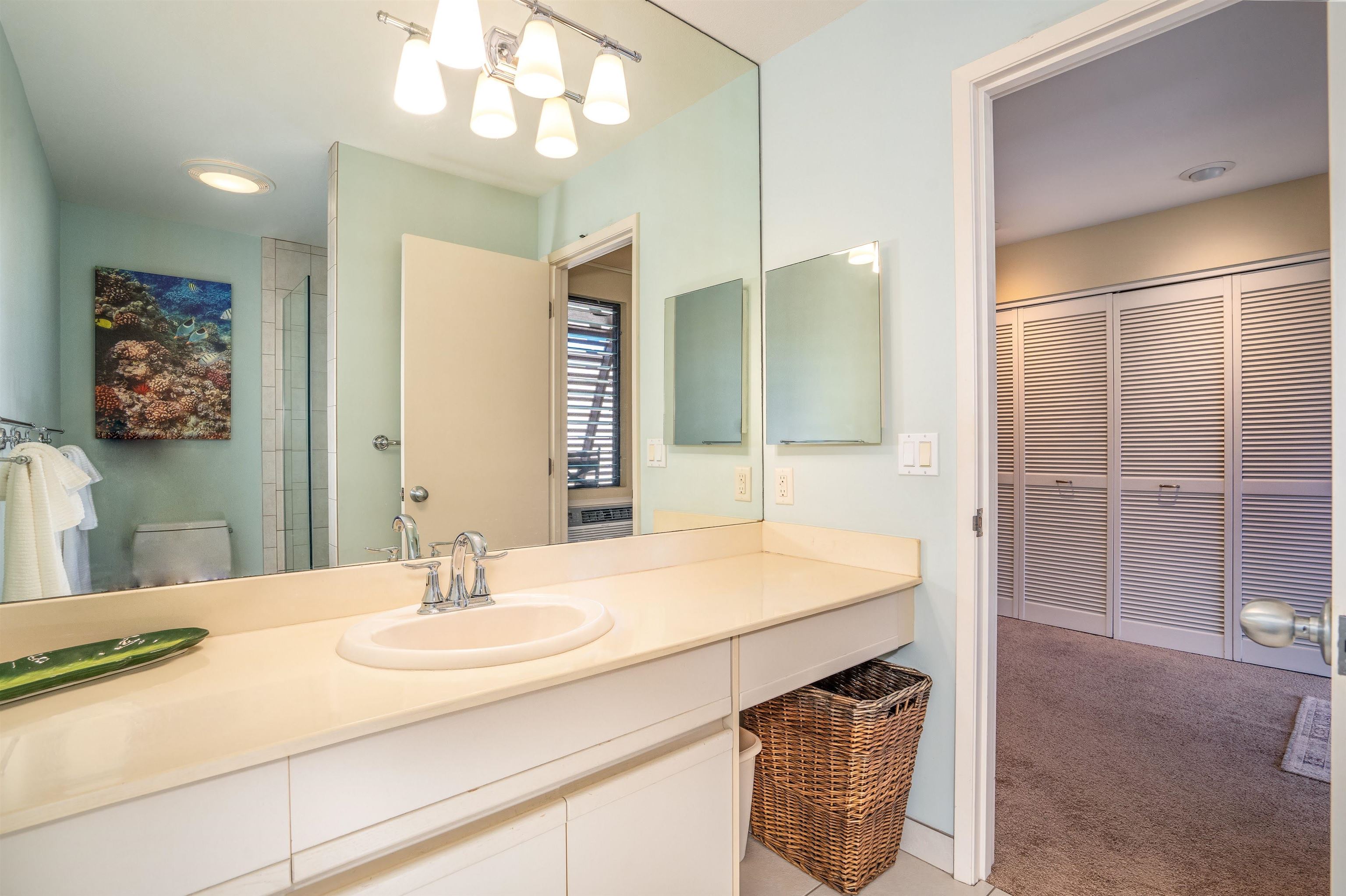 2777 South Kihei Road, Unit G207 Kihei, HI 96753 - Photo 35 of 50 a bathroom with a sink double vanity and a shower