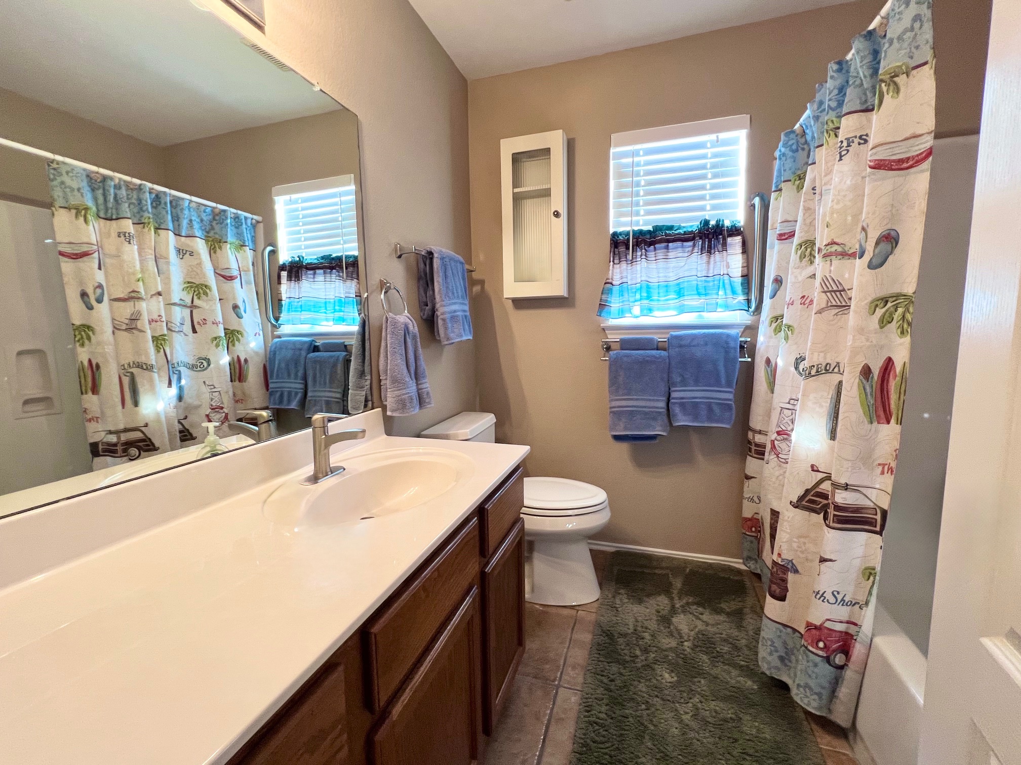17705 Mahonia Lane Elgin, TX 78621 - Photo 25 of 35 a bathroom with a sink toilet tub and shower