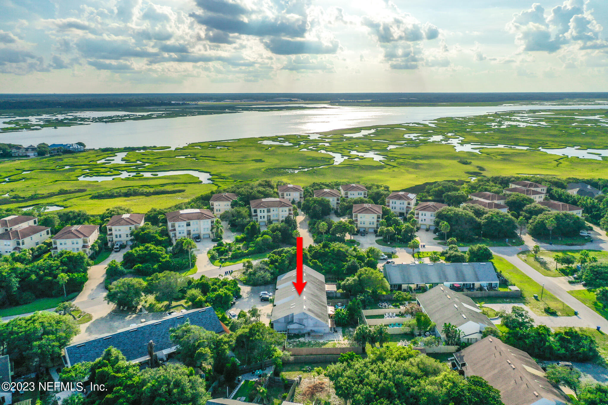 3905 Windjammer Lane St. Augustine, FL 32084 - Photo 37 of 40 a view of an outdoor space and lakeside
