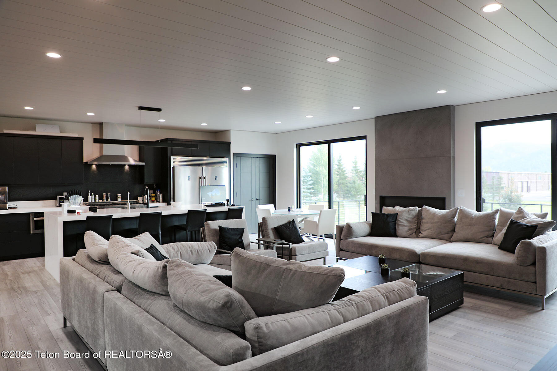 868 Diamandis Drive Alpine, WY 83128 - Photo 5 of 37 868_Diamandis_Drive_Living_Kitchen_Windo