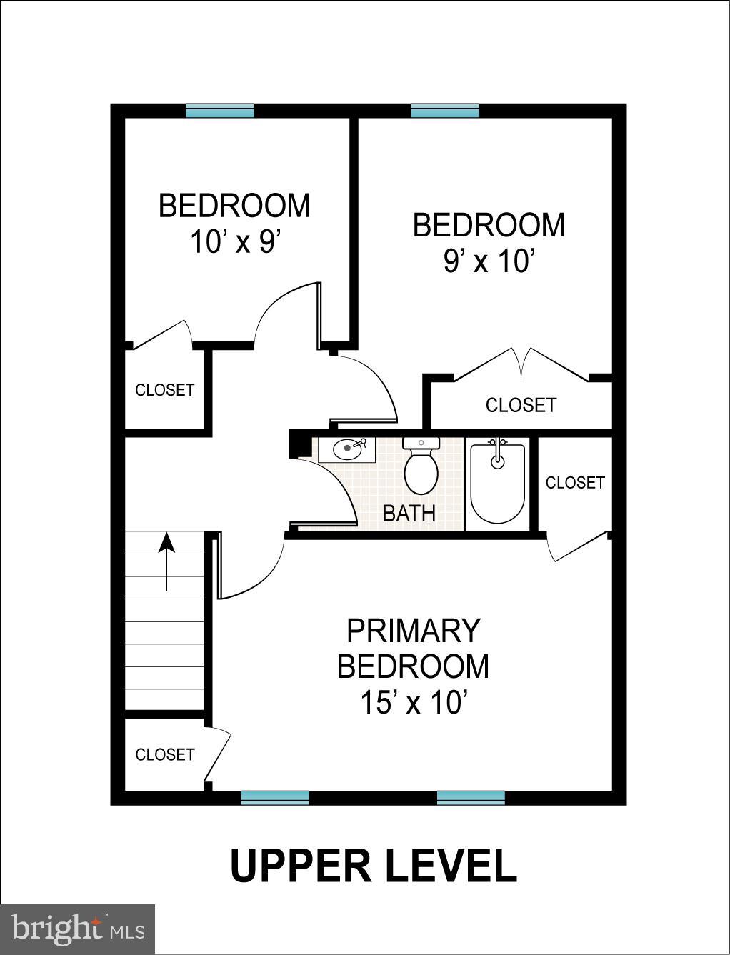 116 Edward Street Hanover, PA 17331 - Photo 32 of 33 Upper Level Floor Plan