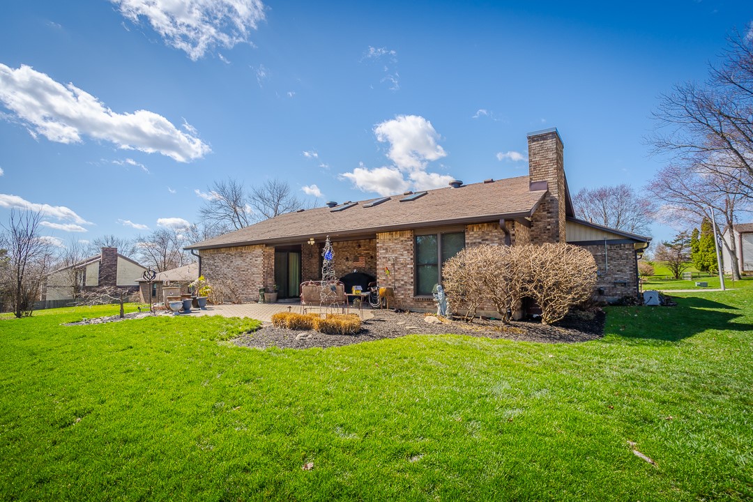 540 Basil Street Springboro, OH 45066 - Photo 27 of 32 This charming residence features a spacious yard, perfect for outdoor entertaining on the inviting patio.