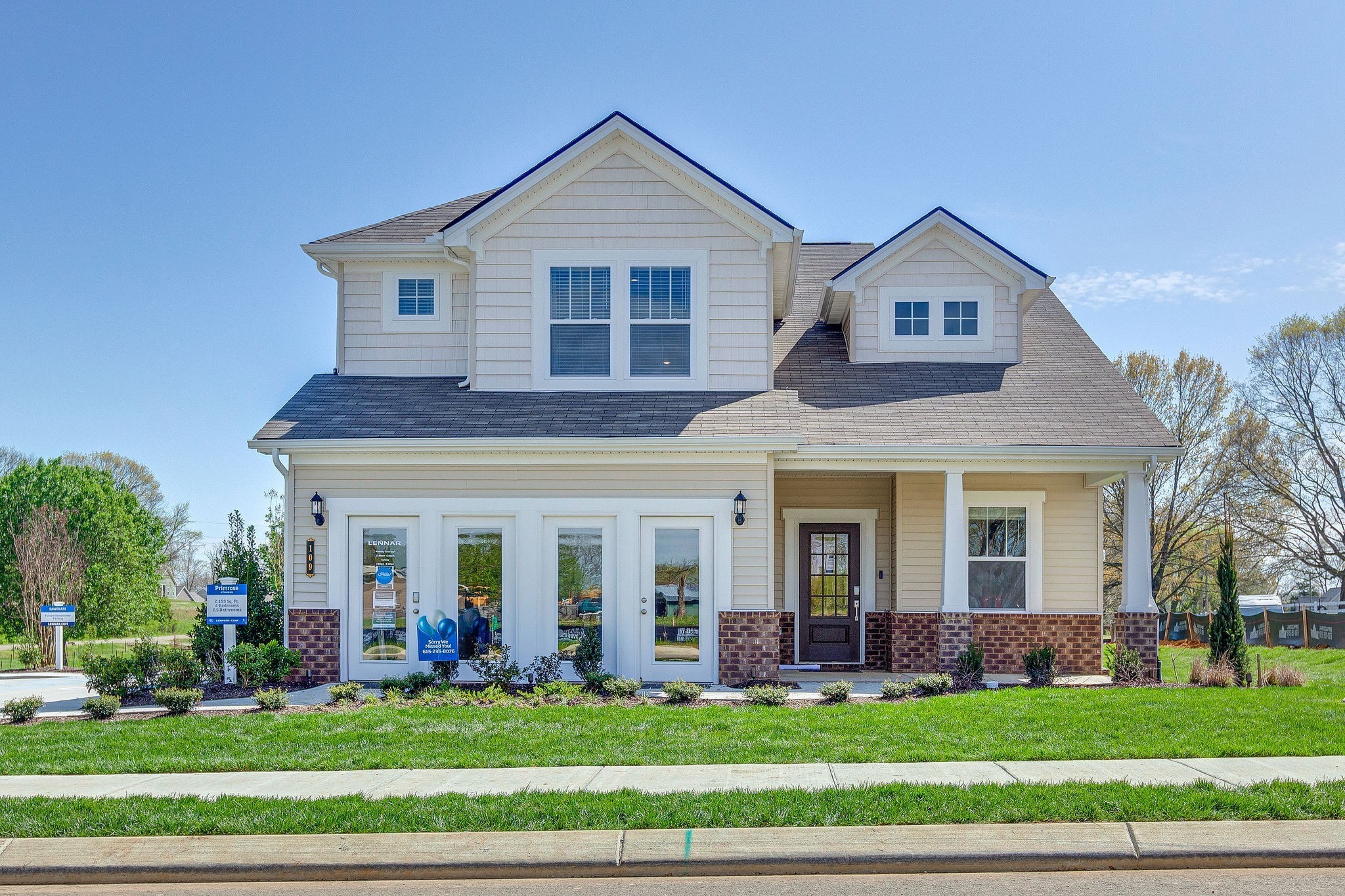 2428 Williams Ridge Drive Columbia, TN 38401 - Photo 21 of 30 a front view of a house with garden