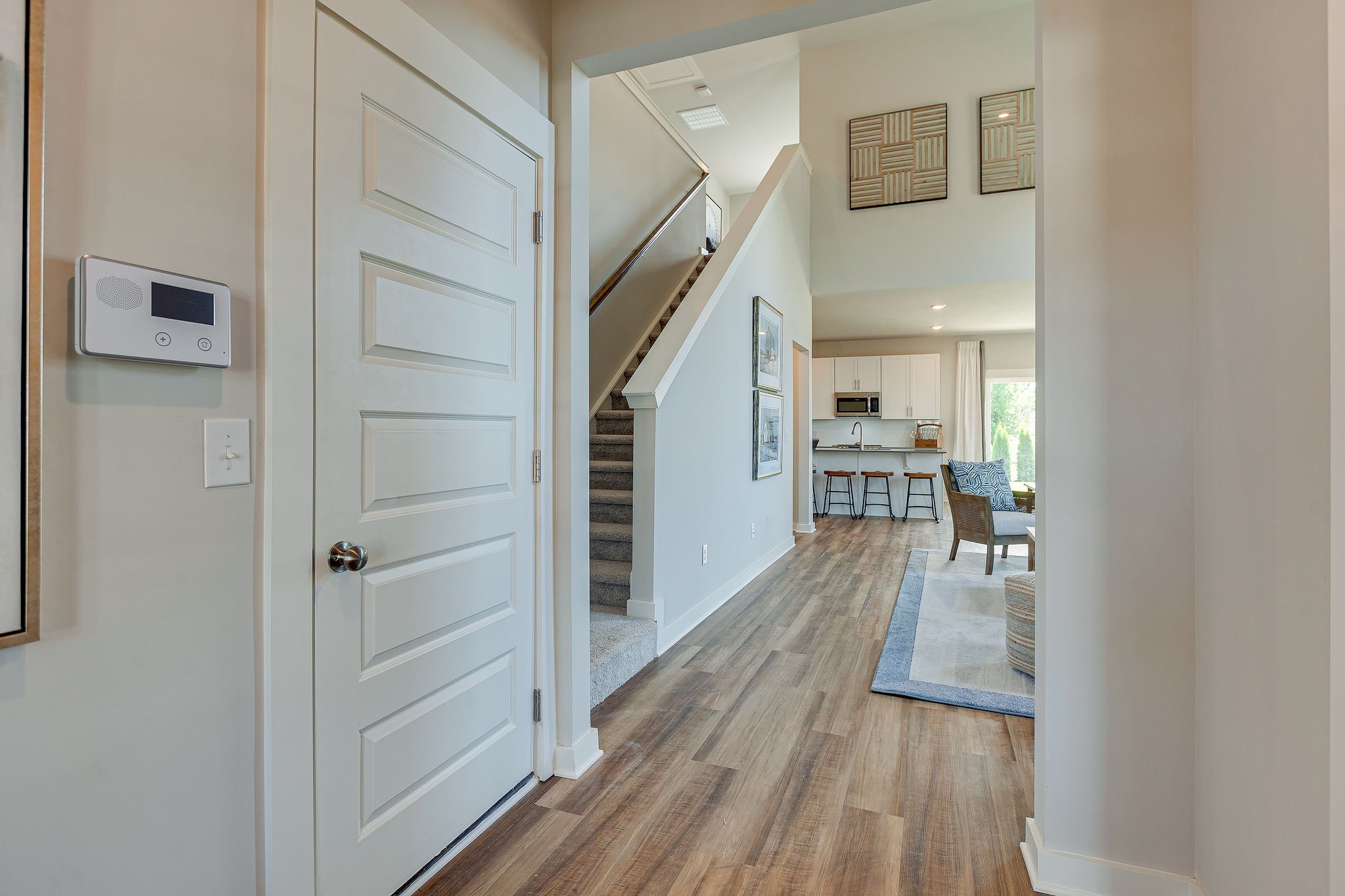 2428 Williams Ridge Drive Columbia, TN 38401 - Photo 24 of 30 a view of a hallway view with wooden floor and staircase