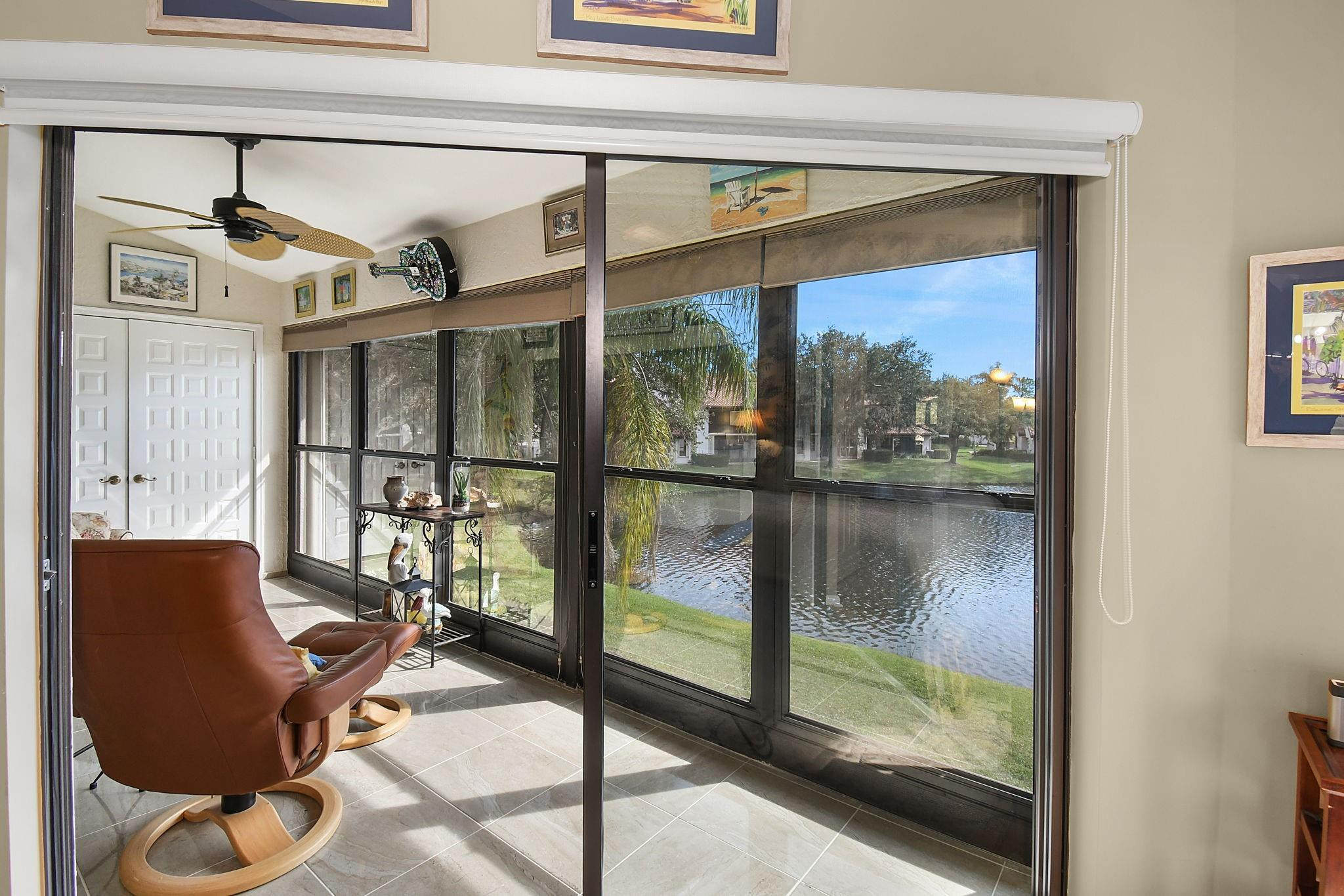 6040 Southeast Martinique Drive, Unit 201 Stuart, FL 34997 - Photo 21 of 63 VIEW FROM THE PRIMARY BEDROOM