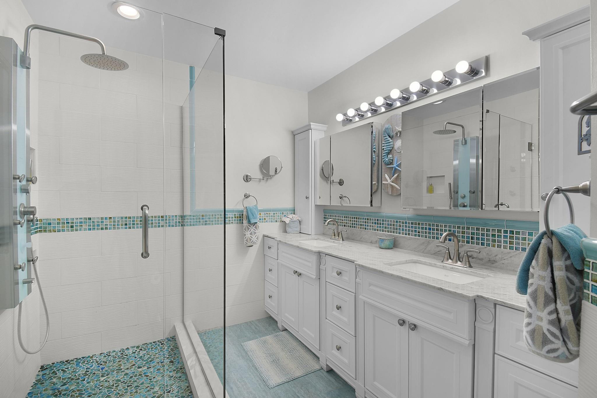 6040 Southeast Martinique Drive, Unit 201 Stuart, FL 34997 - Photo 29 of 63 DOUBLE SINK VANITY