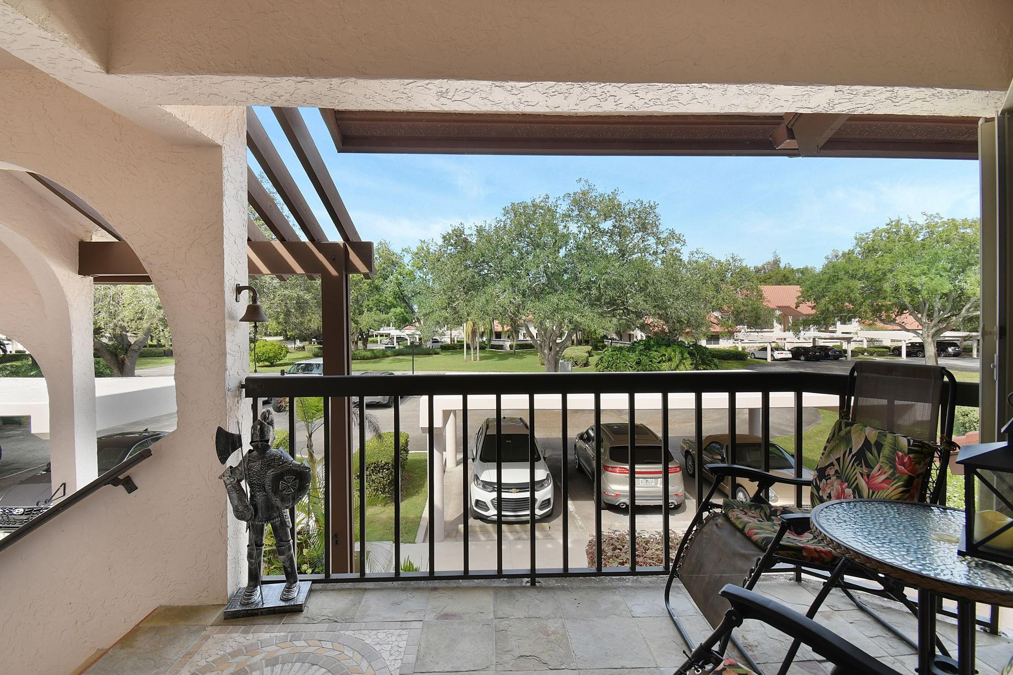 6040 Southeast Martinique Drive, Unit 201 Stuart, FL 34997 - Photo 37 of 63 VIEW FROM FRONT BALCONY