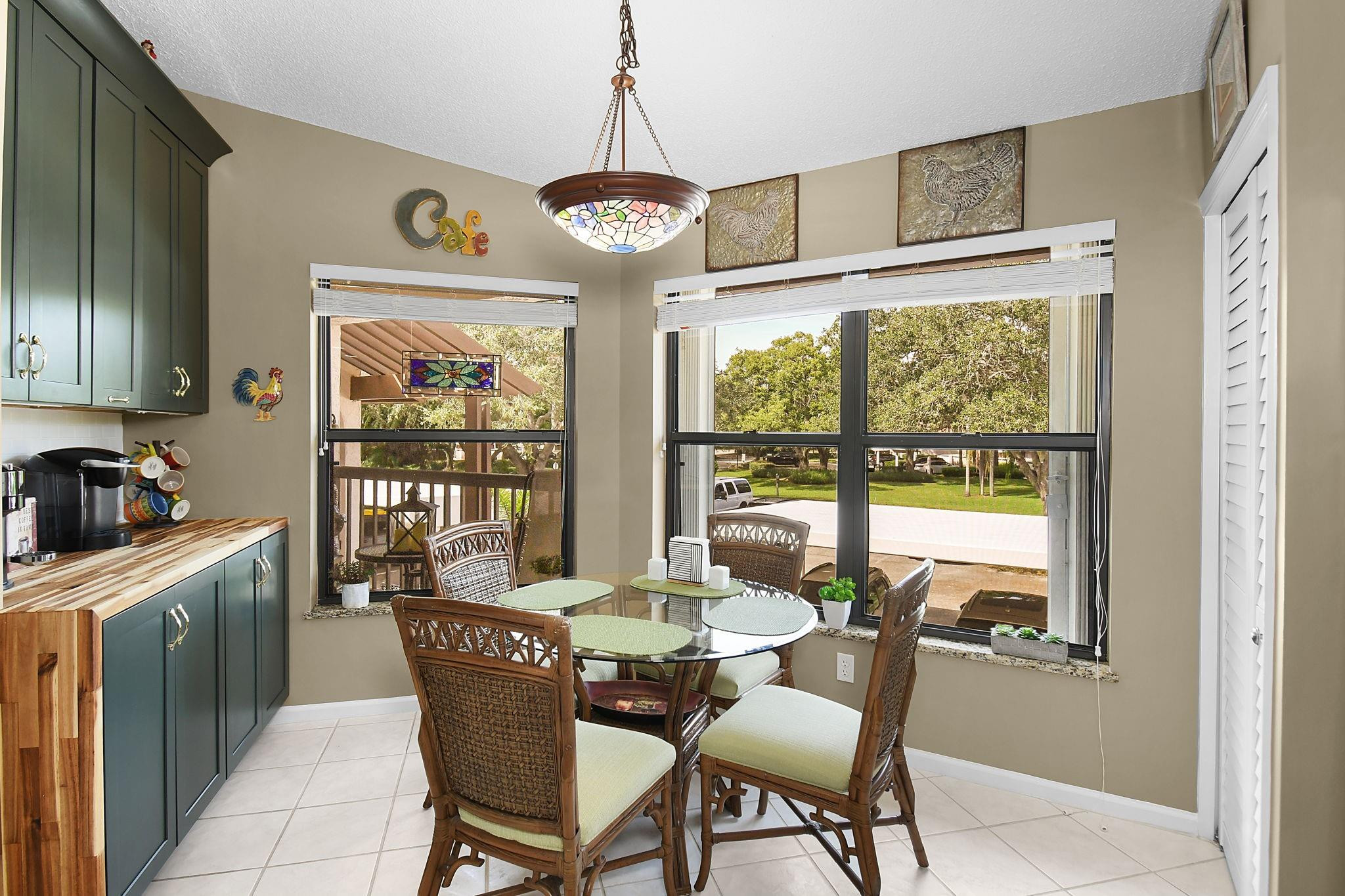 6040 Southeast Martinique Drive, Unit 201 Stuart, FL 34997 - Photo 10 of 63 LOVELY BREAKFAST NOOK