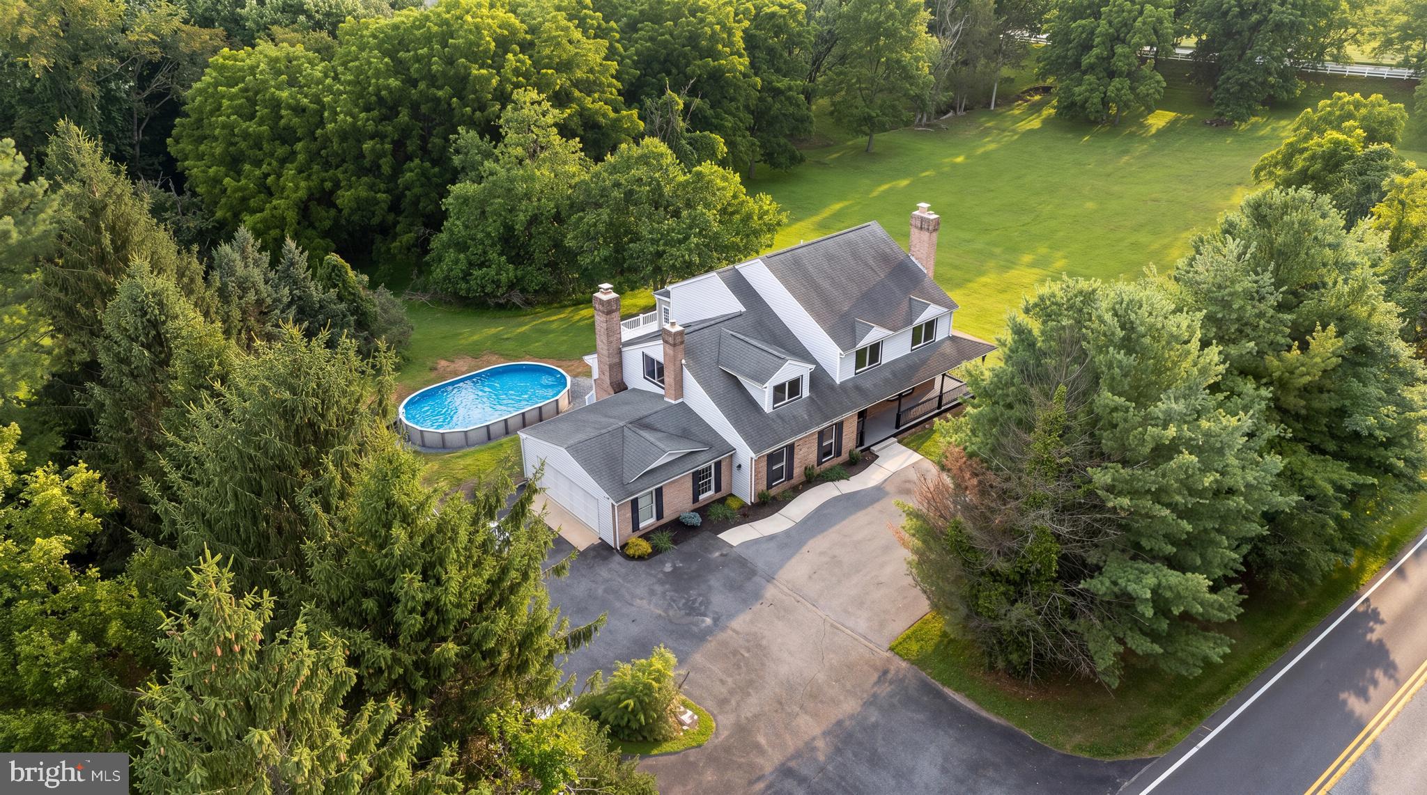 12424 Falls Road Cockeysville, MD 21030 - Photo 7 of 77 Front Aerial View